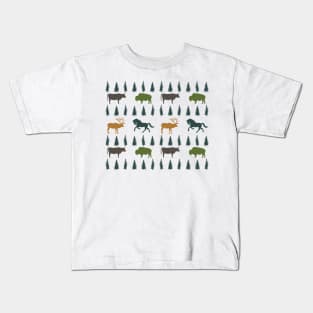 Way Out West (Highland) Kids T-Shirt